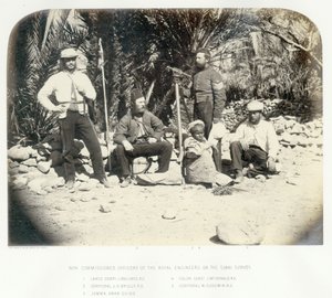 1868年西奈调查的皇家工程师的非委托成员 作者 詹姆斯·麦克唐纳中士